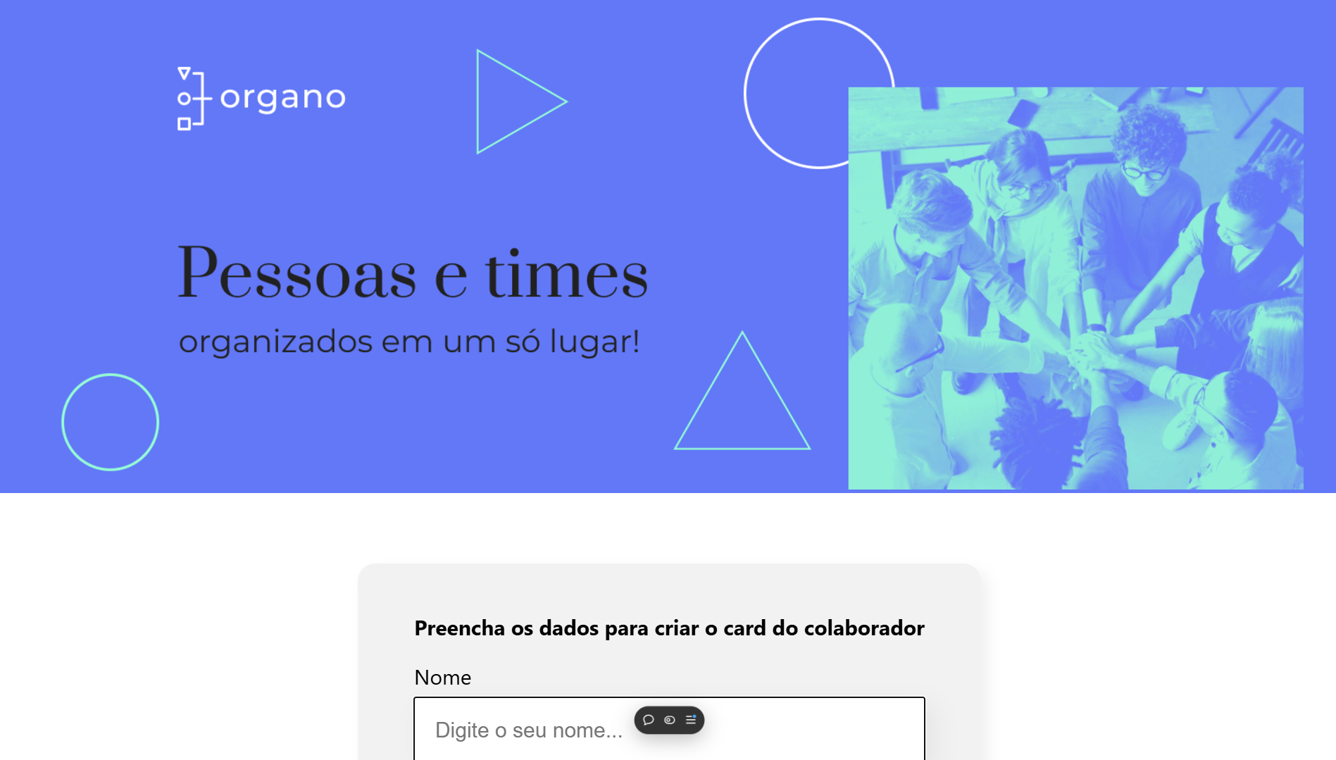 projeto organo