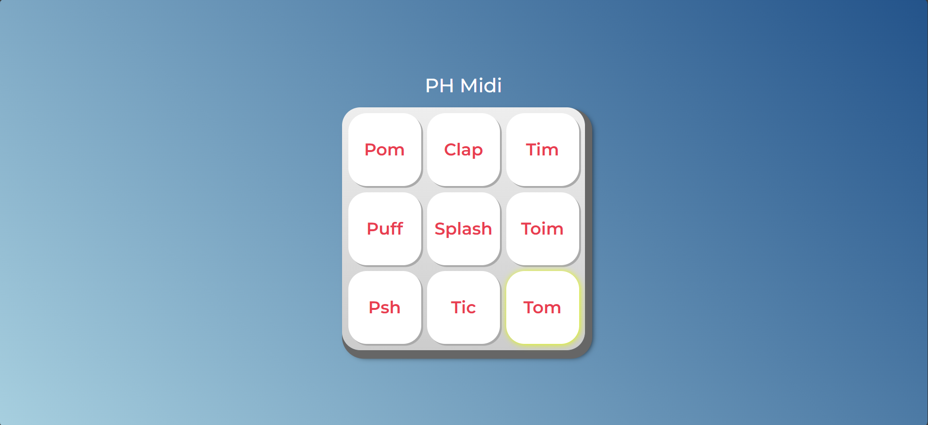 projeto ph midi